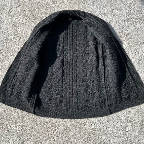 Inis Craft 100% Merino Wool Gray Cardigan Size S - Picture 9 of 13